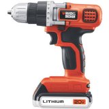 BLACK+DECKER LDX120C 20-Volt MAX Lithium-Ion Cordless Drill/Driver BLACK+DECKER LDX120C 20-Volt MAX Lithium-Ion Cordless Drill/Driver 41QVO5kWapL