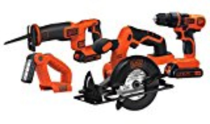 Black & Decker BD4KITCDCRL 20V MAX Drill/Driver Circular and Reciprocating Saw Worklight Combo Kit Black &#038; Decker BD4KITCDCRL 20V MAX Drill/Driver Circular and Reciprocating Saw Worklight Combo Kit 51Vi5SVqM3L