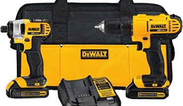 DEWALT DCK240C2 20v Lithium Drill Driver/Impact Combo Kit (1.3Ah) Reviews DEWALT DCK240C2 20v Lithium Drill Driver/Impact Combo Kit (1.3Ah) Reviews 51oc lFamNL 370x215