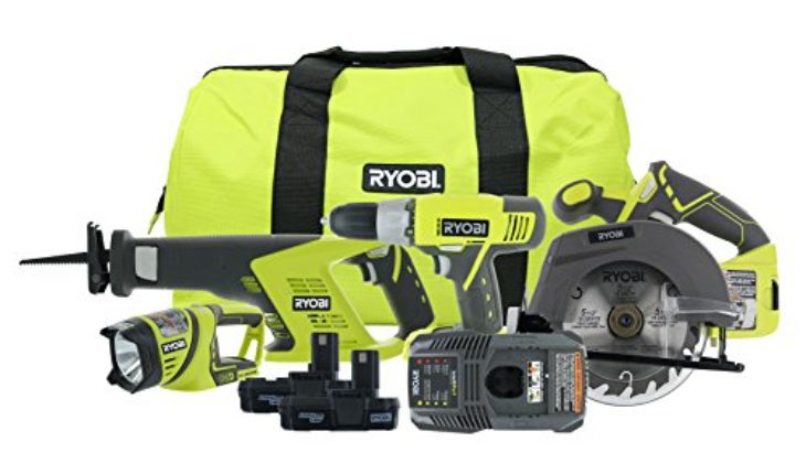 Ryobi P883 18V ONE+ Lithium-Ion Cordless Super Combo Kit Ryobi P883 18V ONE+ Lithium-Ion Cordless Super Combo Kit 41fb4IHBGlL 730x430