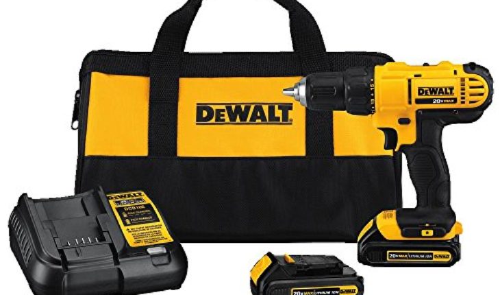 Dewalt DCD771C2 20V MAX Cordless Lithium-Ion 1/2 inch Compact Drill Driver Kit Dewalt DCD771C2 20V MAX Cordless Lithium-Ion 1/2 inch Compact Drill Driver Kit 51sYmc9qKzL 730x430