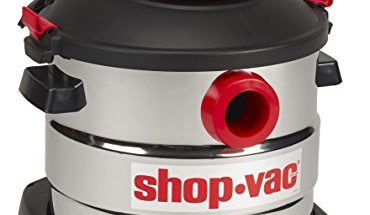 Shop-Vac 5989400 8 gallon 6.0 Peak HP Stainless Wet Dry Vacuum, Black Shop-Vac 5989400 8 gallon 6.0 Peak HP Stainless Wet Dry Vacuum, Black 41n73oWFyBL 370x215