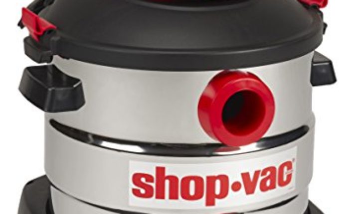 Shop-Vac 5989400 8 gallon 6.0 Peak HP Stainless Wet Dry Vacuum, Black Shop-Vac 5989400 8 gallon 6.0 Peak HP Stainless Wet Dry Vacuum, Black 41n73oWFyBL 730x430