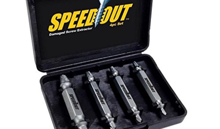 Ontel SpeedOut Damaged Screw Extractor &amp; Bolt Extractor Set Ontel SpeedOut Damaged Screw Extractor &amp; Bolt Extractor Set 513LSqqAbSL 730x430