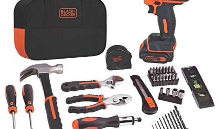 Black &amp; Decker BDCDD12PK Drill Project Kit, 12V Black &amp; Decker BDCDD12PK Drill Project Kit, 12V 518wI0W2BsL 730x430