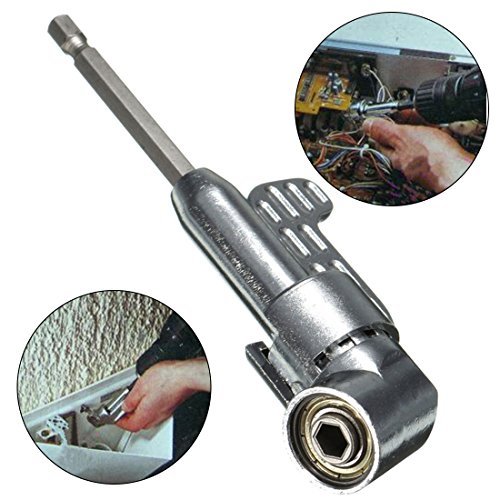 【The Best Deal】OriGlam 1/4 Inch 105 Degree Angle Extension Socket Holder Adapter, Hex Magnetic Screwdriver Angled Bit Holder, Right Angle Driver Screwdriver Power Drill Repair Tool 【The Best Deal】OriGlam 1/4 Inch 105 Degree Angle Extension Socket Holder Adapter, Hex Magnetic Screwdriver Angled Bit Holder, Right Angle Driver Screwdriver Power Drill Repair Tool 【The Best Deal】OriGlam 1/4 Inch 105 Degree Angle Extension Socket Holder Adapter, Hex Magnetic Screwdriver Angled Bit Holder, Right Angle Driver Screwdriver Power Drill Repair Tool 51MNNV41jTL