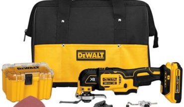 DEWALT DCS355D1 20V XR Lithium-Ion Oscillating Multi-Tool Kit DEWALT DCS355D1 20V XR Lithium-Ion Oscillating Multi-Tool Kit 518fH2TmQlL 370x215