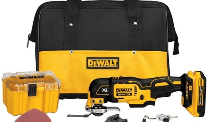 DEWALT DCS355D1 20V XR Lithium-Ion Oscillating Multi-Tool Kit DEWALT DCS355D1 20V XR Lithium-Ion Oscillating Multi-Tool Kit 518fH2TmQlL 730x430