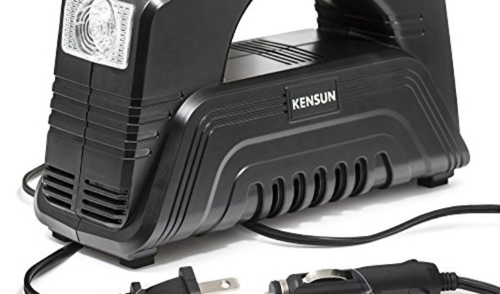 Kensun AC/DC Rapid Performance Portable Air Compressor Tire Inflator with Digital Display for Home (110V) and Car (12V) - 30 Litres/Min Kensun AC/DC Rapid Performance Portable Air Compressor Tire Inflator with Digital Display for Home (110V) and Car (12V) &#8211; 30 Litres/Min 51UFIW5SWdL 730x430