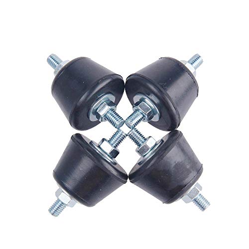 AC Parts Rubber Studs Shock Absorber Anit-Vibration Isolator Mounts for Mini Split Heat/Water Pumps, Air Compressors, Diesel Engines, Harvester, Generator, Gasoline Engines (4Pack) (Medium) Performance Tool W10058 Air Tank Repair Kit Performance Tool W10058 Air Tank Repair Kit 41ND41k h8L