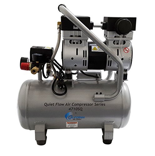 California Air Tools 4710SQ Quiet Flow 1.0 Hp, 4.7 Gal. Steel Tank Air Compressor California Air Tools 4710SQ Quiet Flow 1.0 Hp, 4.7 Gal. Steel Tank Air Compressor California Air Tools 4710SQ Quiet Flow 1.0 Hp, 4.7 Gal. Steel Tank Air Compressor 51WIvw0E8RL