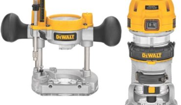 DEWALT DWP611PK 1.25 HP Max Torque Variable Speed Compact Router Combo Kit with LED's Reviews DEWALT DWP611PK 1.25 HP Max Torque Variable Speed Compact Router Combo Kit with LED&#8217;s Reviews 41QDcHGCOUL 370x215