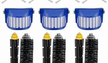 Shentec Replacement Parts Kit Compatible with iRobot Roomba 500 600 Series 614 620 630 650 660 665 690, Including Bristle Brush Flexible Beater Brush 3-Armed Side Brush &amp; Filters Shentec Replacement Parts Kit Compatible with iRobot Roomba 500 600 Series 614 620 630 650 660 665 690, Including Bristle Brush Flexible Beater Brush 3-Armed Side Brush &amp; Filters 51Ig74ZahpL 370x215