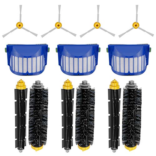 Shentec Replacement Parts Kit Compatible with iRobot Roomba 500 600 Series 614 620 630 650 660 665 690, Including Bristle Brush Flexible Beater Brush 3-Armed Side Brush & Filters Shentec Replacement Parts Kit Compatible with iRobot Roomba 500 600 Series 614 620 630 650 660 665 690, Including Bristle Brush Flexible Beater Brush 3-Armed Side Brush &amp; Filters Shentec Replacement Parts Kit Compatible with iRobot Roomba 500 600 Series 614 620 630 650 660 665 690, Including Bristle Brush Flexible Beater Brush 3-Armed Side Brush &amp; Filters 51Ig74ZahpL