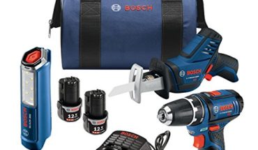 Bosch 12V Max 3-Tool Combo Kit with 3/8 In. Drill/Driver, Pocket Reciprocating Saw and LED Worklight GXL12V-310B22 Reviews Bosch 12V Max 3-Tool Combo Kit with 3/8 In. Drill/Driver, Pocket Reciprocating Saw and LED Worklight GXL12V-310B22 Reviews 517OdmBRz8L 370x215