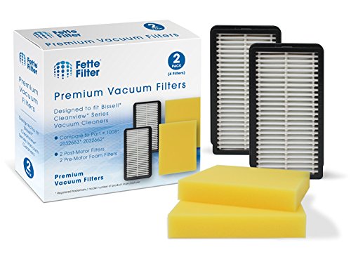 2-Pack - Bissell 1008 Compatible Pre-Motor Foam Filter and Post-Motor Filter for CleanView Vacuums. Replaces Part # 2032663 & 1601502 2-Pack - Bissell 1008 Compatible Pre-Motor Foam Filter and Post-Motor Filter for CleanView Vacuums. Replaces Part # 2032663 &amp; 1601502 2-Pack &#8211; Bissell 1008 Compatible Pre-Motor Foam Filter and Post-Motor Filter for CleanView Vacuums. Replaces Part # 2032663 &amp; 1601502 51c4fOzIXRL