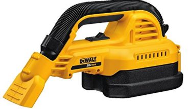 DEWALT DCV517B Baretool 20V MAX Cordless 1/2 gallon Wet/Dry Portable Vac Kit  (Tool Only) DEWALT DCV517B Baretool 20V MAX Cordless 1/2 gallon Wet/Dry Portable Vac Kit  (Tool Only) 51wCV4F67qL 370x215