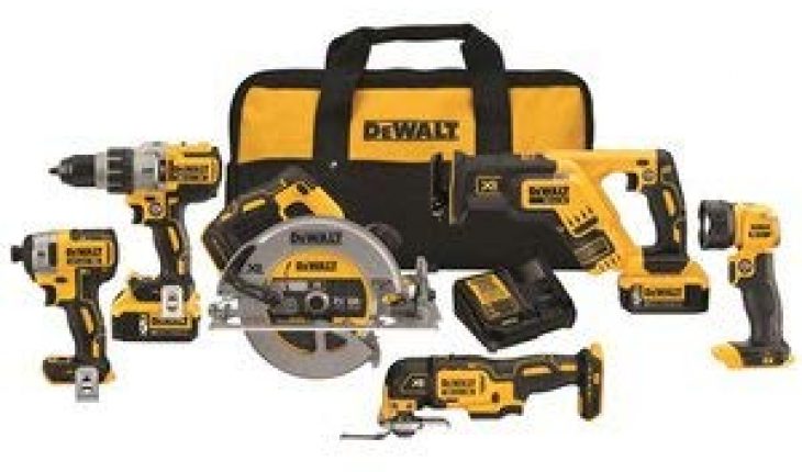 DEWALT 20V MAX XR Brushless Combo Kit, Premium 6-Tool (DCK694P2) 310fEvARPUL 730x430