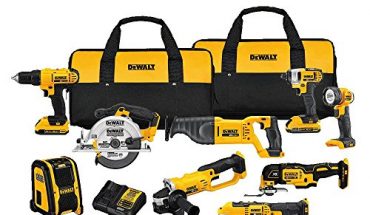 DEWALT 20V MAX Cordless Drill Combo Kit, 9-Tool (DCK940D2) 514r0RiQdBL 370x215