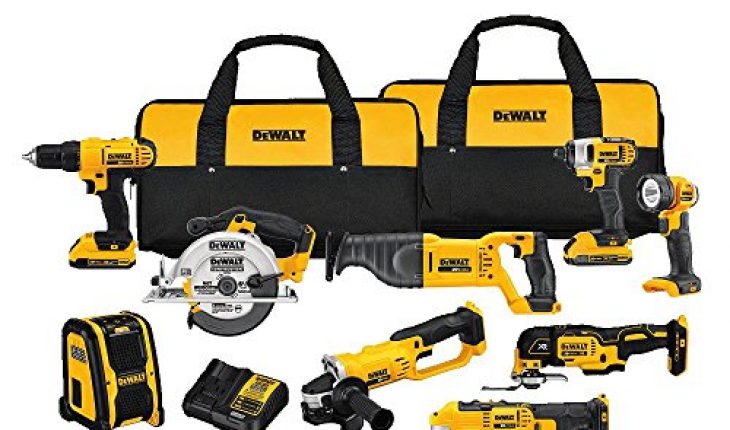 DEWALT 20V MAX Cordless Drill Combo Kit, 9-Tool (DCK940D2) 514r0RiQdBL 730x430