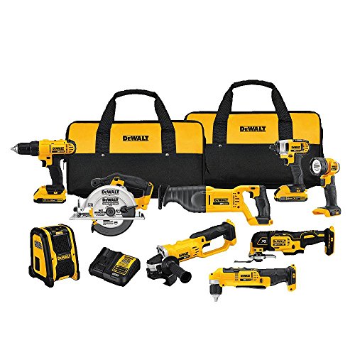 DEWALT 20V MAX Cordless Drill Combo Kit, 9-Tool (DCK940D2)  DEWALT 20V MAX Cordless Drill Combo Kit, 9-Tool (DCK940D2) 514r0RiQdBL